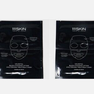 111SKIN Celestial Black Diamond Lifting Firming Treatment Mask 2 Pack